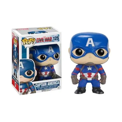 Funko POP! Collection MARVEL Captain America 3 Фигурки Chibi Капитан Америка