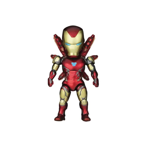 BEAST Kingdom Железный человек BEAST Kingdom Avengers Endgame BATTLE EAA 110 Mark MK85 Микро Разрушенные Фигурки в стиле Chibi
