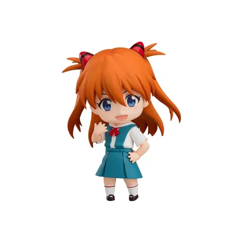 GSC Аска Лэнгли Сорью ЭВА Евангелион SHIRO Langley Чиби Фигурки Nendoroid 10 см