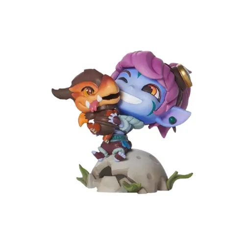 LEAGUE OF LEGENDS Тристана The Yordle Gunner Tristana The Драконовод Фигурки в стиле Chibi 12,4CM