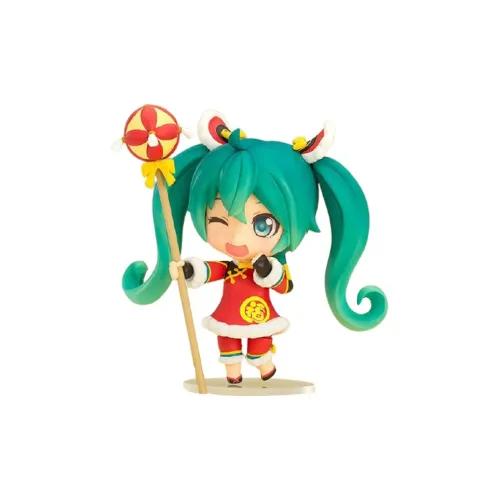 GSC Hatsune Miku Нет.654 Lion Dance Ver Nendoroid Фигурка в стиле чиби