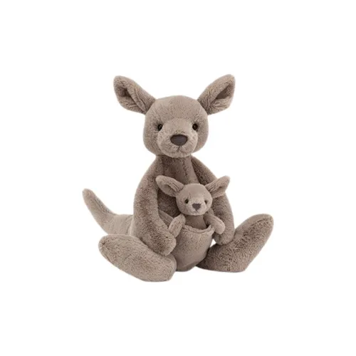 JELLYCAT Jungle Animal Collection KANA KANGAROO Куклы Плюшевая кукла 37 см Высота