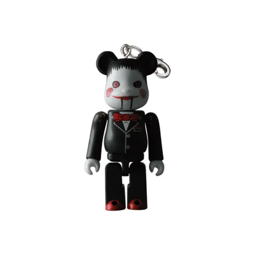 BE@RBRICK SAW Wood Кукла Человек-бензопила Вертикальная Saw Кукла Прозрачная с карточкой в слепой коробке 100%