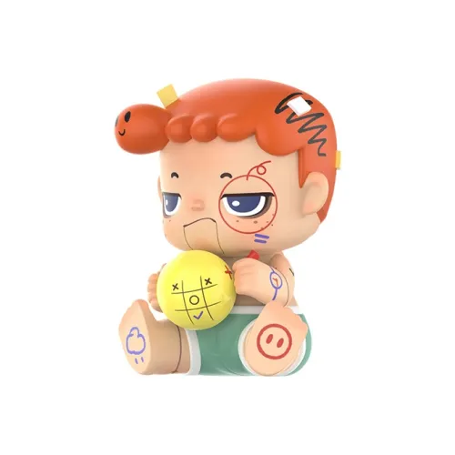 POP MART Коллаборация MIGO Граффити Kid Модные Фигурки