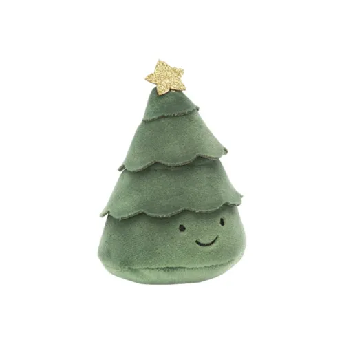 JELLYCAT Christmas Series Растение, Silly Christmas Tree Куклы Плюшевая кукла 10 см Высота