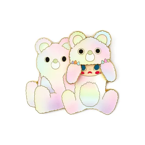 POP MART Коллаборация Специальная серия Ледяной кристалл Muchi Mili Doll Outfit Erosion Коллекция Значок Trend Based Products