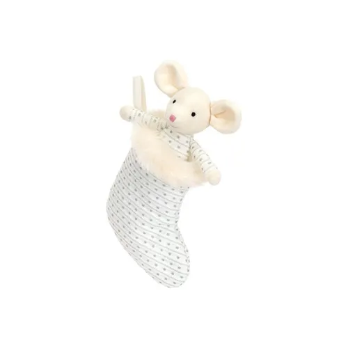 JELLYCAT Forest Animal Collection Мелкие блестки Sock Мышка Куклы Плюшевая кукла 20 см высокая