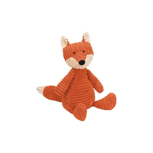 JELLYCAT Forest Animal Collection Вельвет Лиса Апельсин Куклы Плюшевая кукла 21 33 см Длина тела В сидячем положении