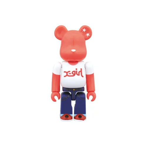 BE@RBRICK X Девушка Прозрачный Слепой Бокс на Карточке 100%