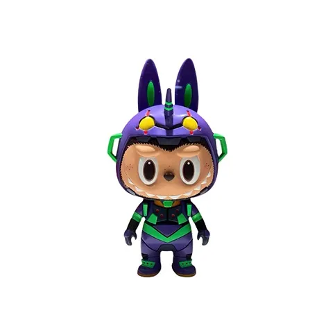 POP MART THE MONSTERS LABUBU X EVA EVA-01, Модная Фигурка, 18 См
