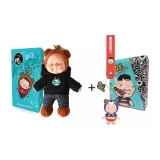 Чёрный детский + синий для девочки