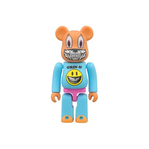 BE@RBRICK x Ron English BE@RBRICK Zac PAC Grin And Медвежонок IT Прозрачный Слепой Бокс на Карточке 100%