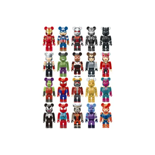 BE@RBRICK Халкбастер Marvel Коллекция Кукла Happy Draw 2021 Слепые коробки 100% 400%
