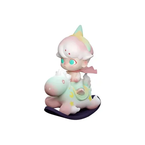 POP MART Dimoo Playground Dreamy Swing Fun Модные Фигурки