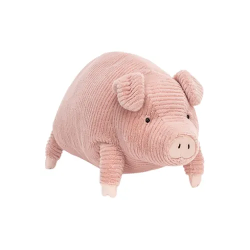 JELLYCAT Farm Animal Collection Doupiti Свинья Кукла Плюшевая Кукла 18CM Высота