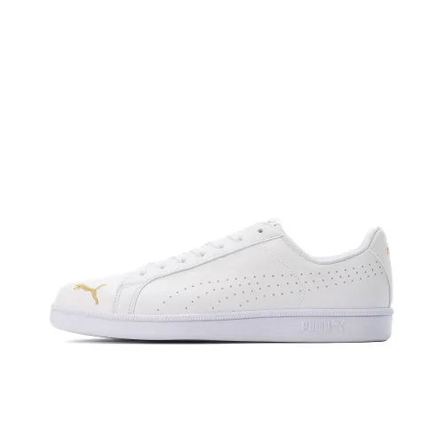 PUMA Smash Cat Purf FS SL Low Скейтборд Кроссовки Unisex Белый Желтый