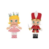 Подтверждение Стиль-Карамельно-коричневый Сливовый Сказочный розовый+Солдат Красный (Не распакован и не в сумке)