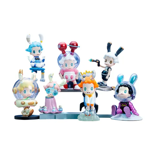 Miniso Moses Universe Adventure Коллекция Слепые коробки Один Mystery Коробка Целая коробка 8 шт