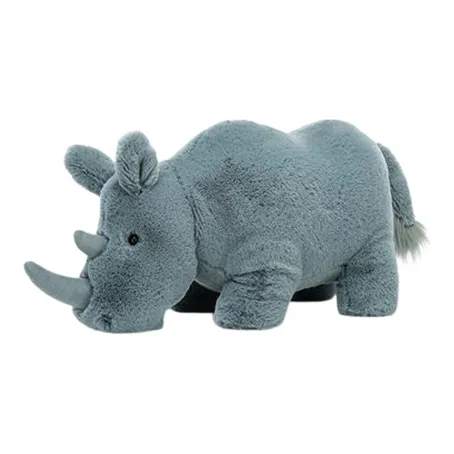 JELLYCAT Jungle Animal Collection Кукла Хертц Носорог Плюшевая кукла 14 см Высота