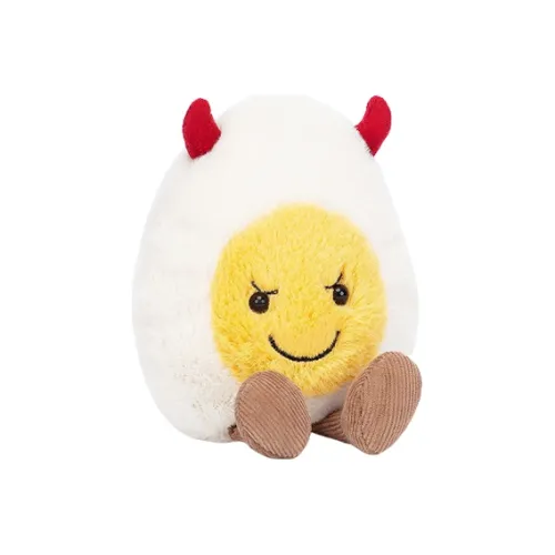 JELLYCAT Интересная Еда Дьявол Яйцо Куклы Плюшевая Кукла 14 см Рекомендуемый Рост