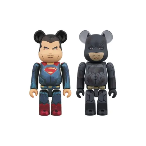 BE@RBRICK Супермен Термо Ray+2 шт Набор Прозрачный Слепой Бокс с Карточкой 100%