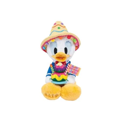 Disney Donald Duck День Рождения Памятный Синий Плюшевый Кукольный Плюшевый Кукла 30 см Высота 2020 Limited