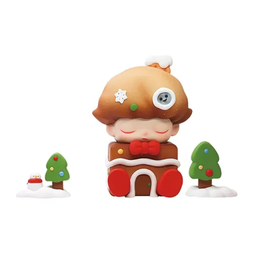 POP MART 1 12 DIMOO Christmas Коробка Модные Фигурки 20 см