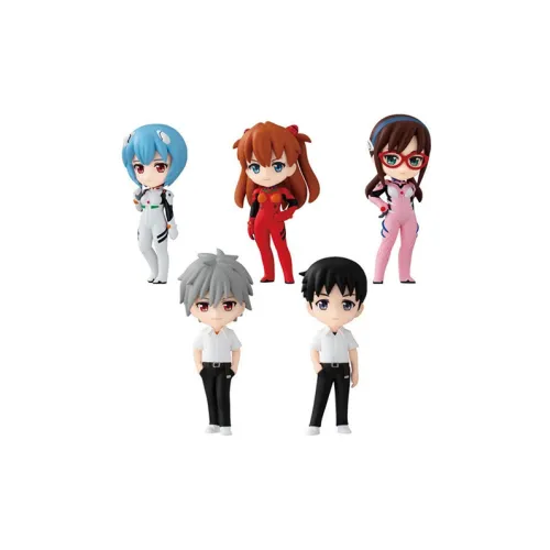 Бандай Рей Аянами Аска Лэнгли Сорью Кавору Нагиса Мари Макинами Синдзи Икари