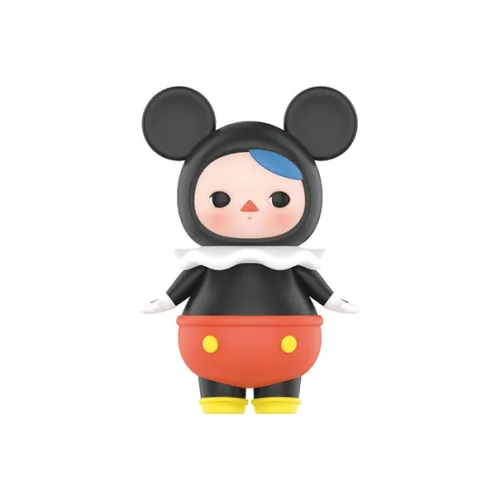 POP MART Микки маус Pucky Mickey Mouse Family Коллекция Слепые коробки Один Mystery Коробка Целая коробка 12 шт
