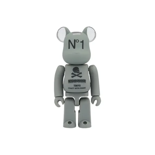 BE@RBRICK x NEIGHBORHOOD Бренд Коллаборация Прозрачный Слепой Бокс на Карточке 100% 7см