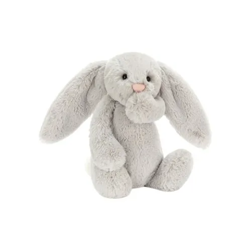 JELLYCAT Bunny Collection Кролик Серебряный Куклы Плюшевая кукла Рекомендуемый рост 13 см 18 см 36 см 51 см 67 см 108 см