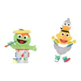 Подтвержденная версия модели - Граффити Оскар + голубь Берт (развертывание и снятие упаковки)