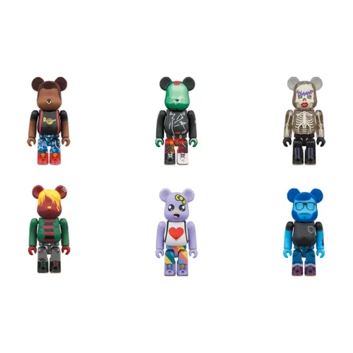 BE@RBRICK Бренд Co branding Прозрачный слепой бокс на карточке
