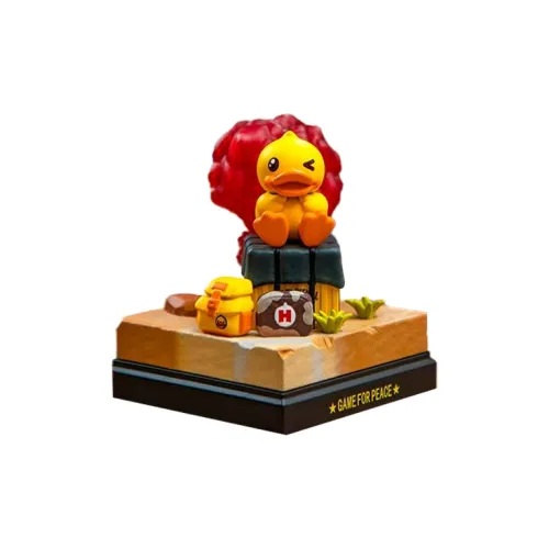 Милый B.Duck Peace Elite Лазурь Dropped Модный Утка Сценарий Слепые коробки Один Blind Коробка Целая коробка 9 шт