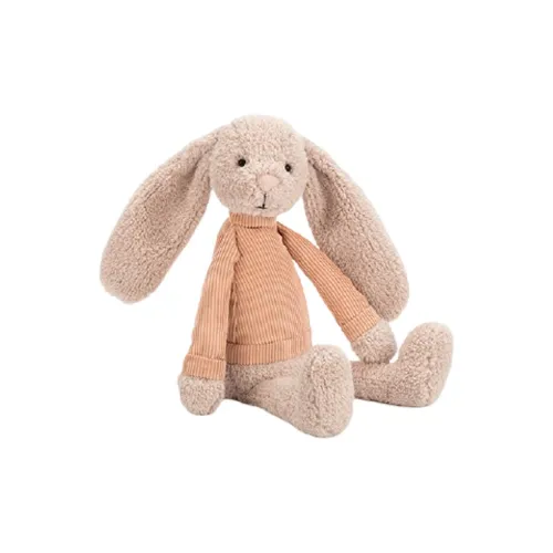 JELLYCAT Bunny Collection Jumble Кролик Warm Heart Кролик Куклы Плюшевая кукла 34 см Высота в сидячем положении