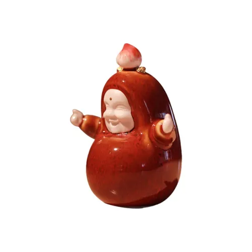 UCCASTORE Like Buddha Doll Collection Immortal Персик Trend Основанные Продукты 11см