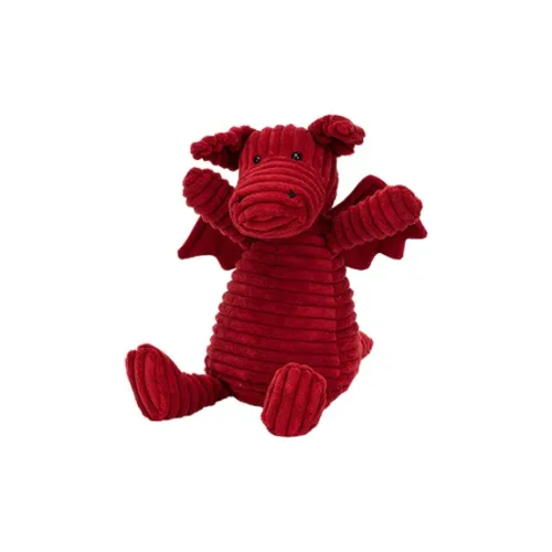 JELLYCAT Mythical Animal Collection Вельвет Дракон Куклы Плюшевая кукла 32 см Высота в сидячем положении