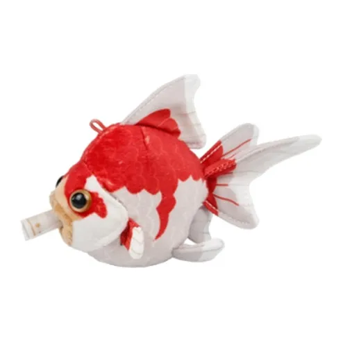 NATURALISM x BOPUZIRAN Золотая ротовая имперская кукла с словами Золотая рыбка Плюшевая кукла