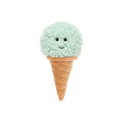 JELLYCAT Fun Food Collection Charming Мята Мороженое Куклы Плюшевая кукла 18 см высокая