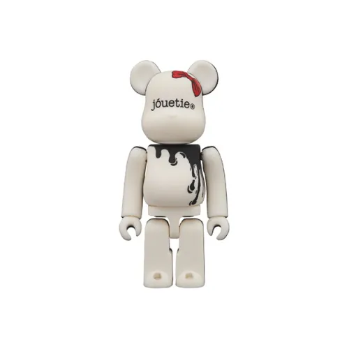 BE@RBRICK Jouetie Черный Белый Прозрачный Слепой Бокс на Карточке 100%