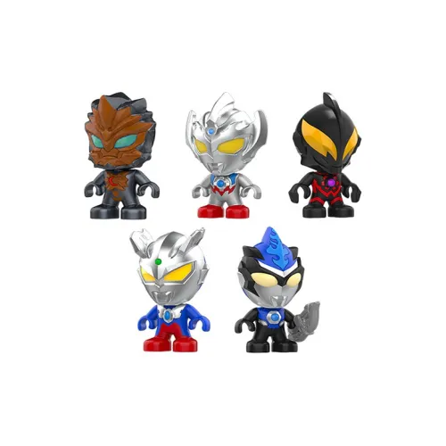 BANDAI Ультрамэн Зеро ORB And Geed Ультрамен Конструкторы Слепые коробки Целая коробка 9 шт