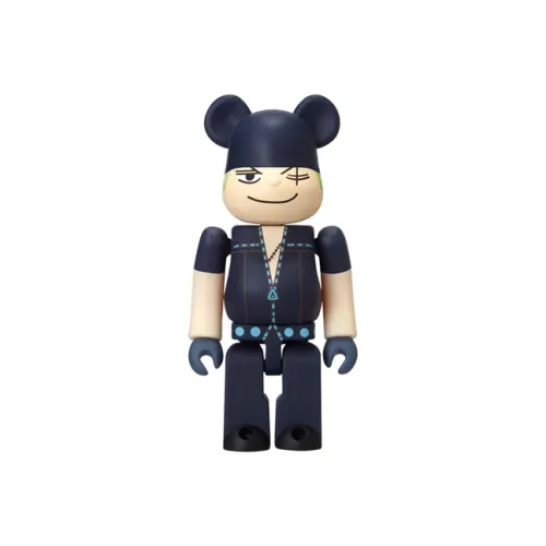 BE@RBRICK Zoro Movie Animation Ван-Пис Фильм Золотой Золотой Городской Ван-Пис Фильм Золотой Battle Armor Прозрачный Слепой Бокс на Карточке 100%