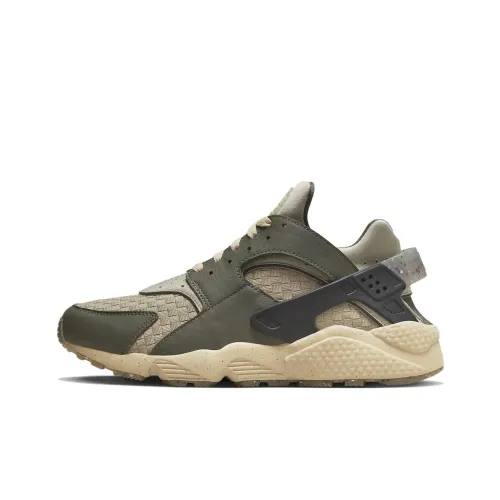 Nike Air Huarache Low Топ Повседневный Городской Коммутирование Беговые кроссовки Мужской Серый Кофейный