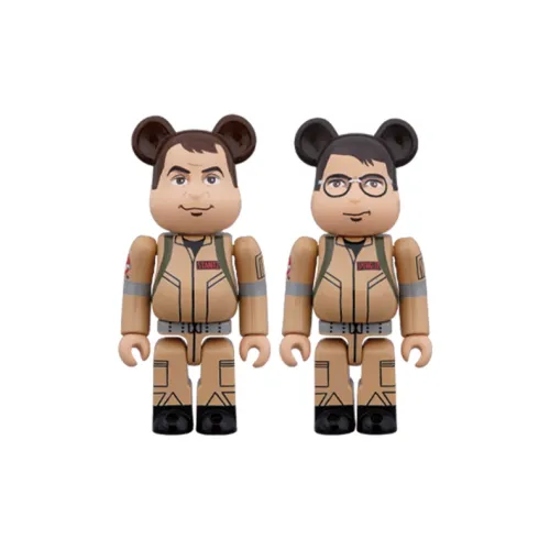 BE@RBRICK Конструкторы Медвежонок Ghostbusters Рэймонд Стэнц Эгон Спенглер 2 шт Одежда Наборы Прозрачный Слепой Бокс с Карточкой 100%