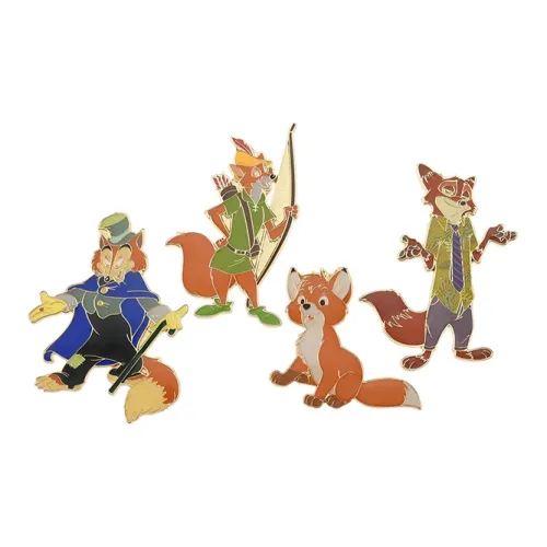 Disney Zootopia Брелок Комплект Подвески Аниме-тематический