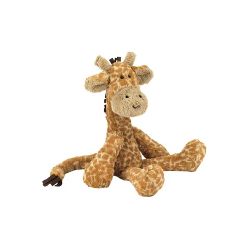 JELLYCAT Jungle Animal Collection Joyful Giraffe с куклой A BIG Ласточка с хвостом плюшевая кукла высота 41 см