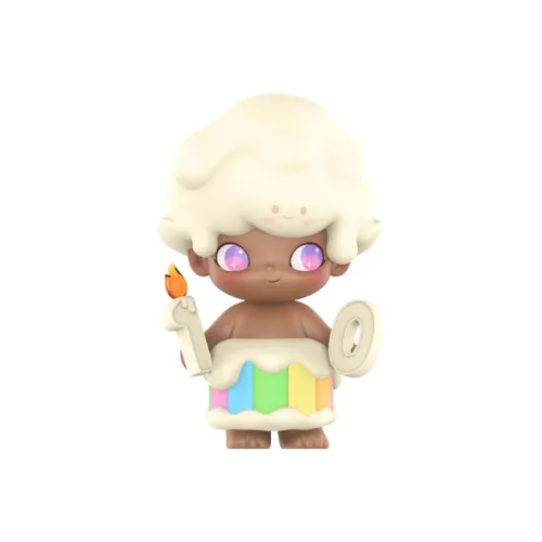 POP MART Dimoo 10th Anniversary Стиль Позиционирование Прозрачный Слепой Бокс на Карточке 100% 7,5 см