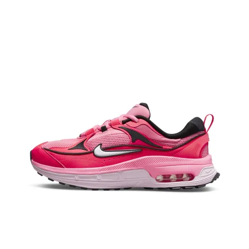 Nike Air Max Bliss Low Top Повседневные Беговые Кроссовки Женские Розовый Черный Белый