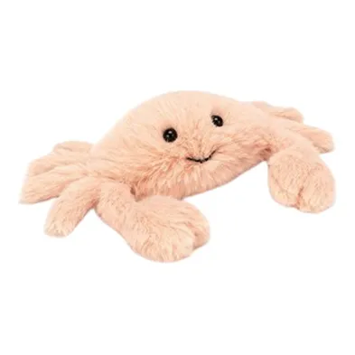 JELLYCAT Ocean Series Животные FLUFFY Краб Куклы Плюшевая кукла 11 см Высота в сидячем положении