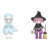 Подтвержденная версия - Trick-или-treat Призрак Синий + Озорная ведьма Черный (развертывание и упаковка)